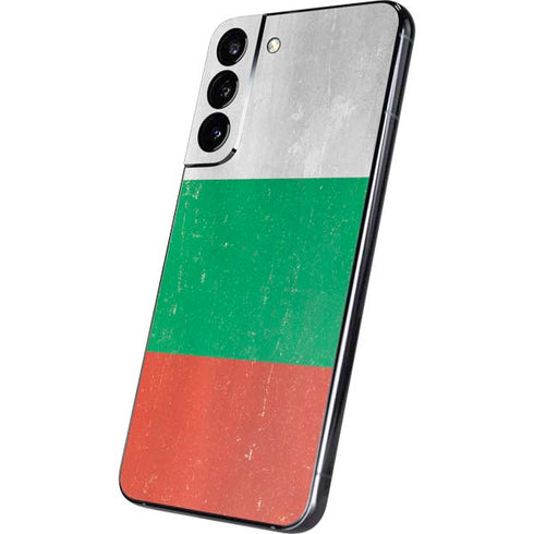 Bulgarian Flag Distressed Galaxy S22 Plus Skin